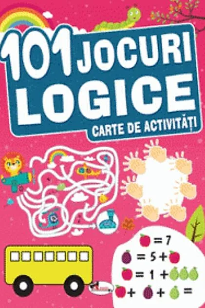 101 jocuri logice. Carte de activități