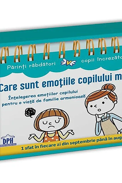 Calendar. Care sunt emoțiile copilului meu?