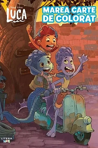 Disney Pixar. Luca. Marea carte de colorat