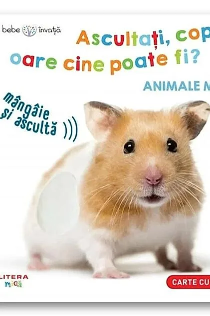 Bebe învață. Ascultați, copii, oare cine poate fi? Animale mici