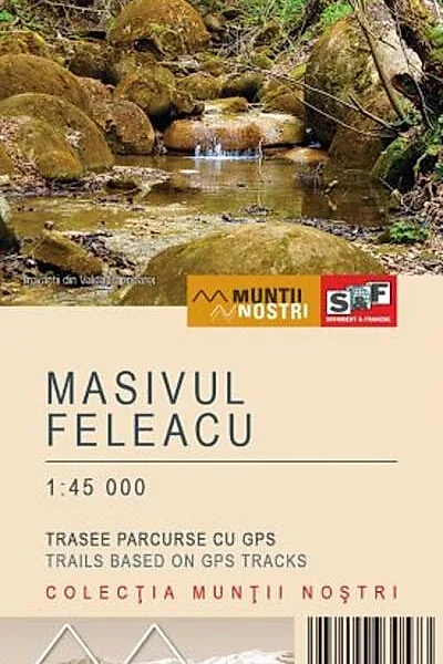 Masivul Feleacu. Hartă de drumeție
