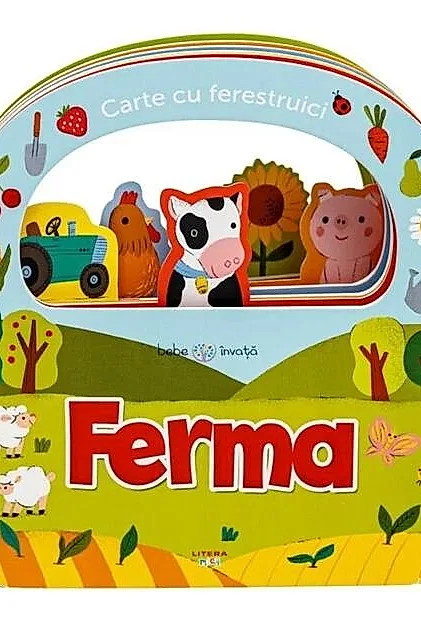Bebe învață. Ferma. Carte cu ferestruici