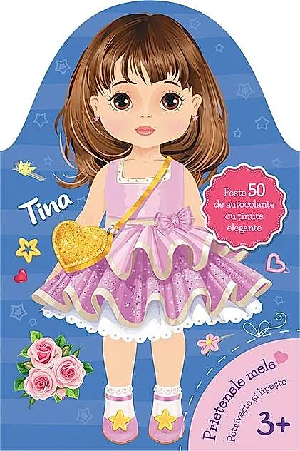 Prietenele mele. Privește și lipește. Tina