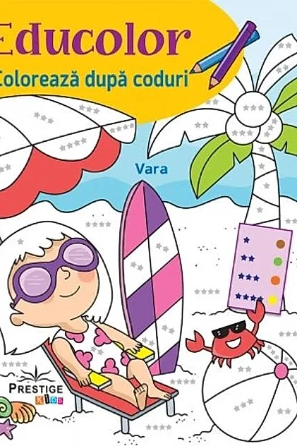 Educolor: Vară. Colorează dupa coduri