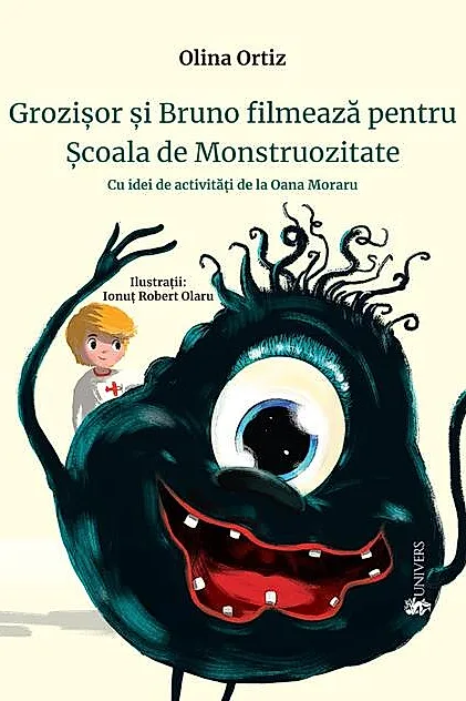 Grozișor și Bruno filmează pentru Școala de Monstruozitate