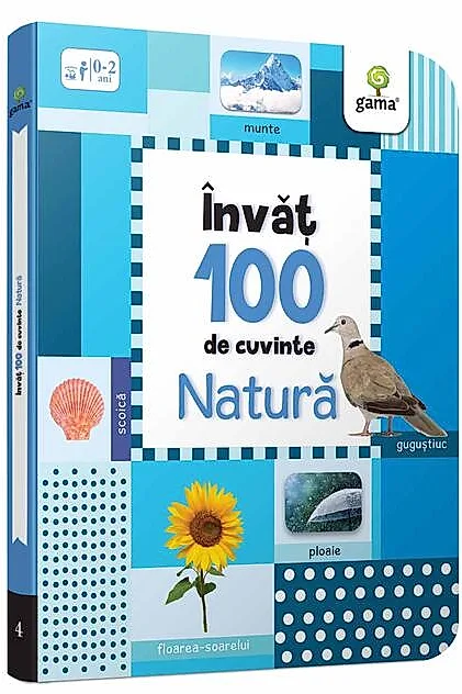 Natură. Învăț 100 de cuvinte (Vol. 4)