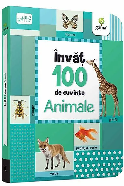 Animale. Învăț 100 de cuvinte (Vol. 1)