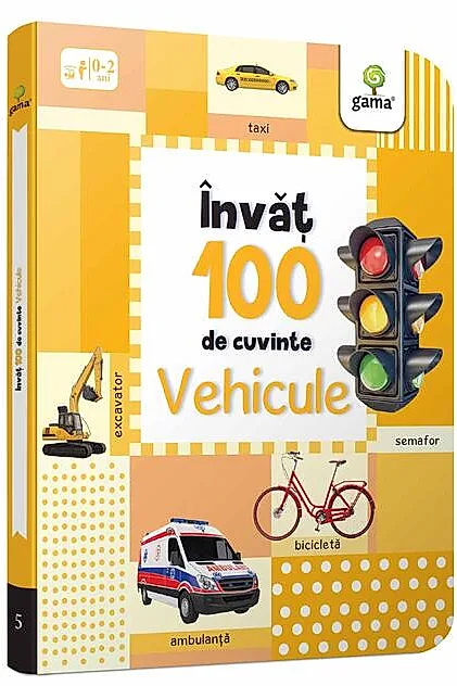 Vehicule. Învăț 100 de cuvinte (Vol. 5)