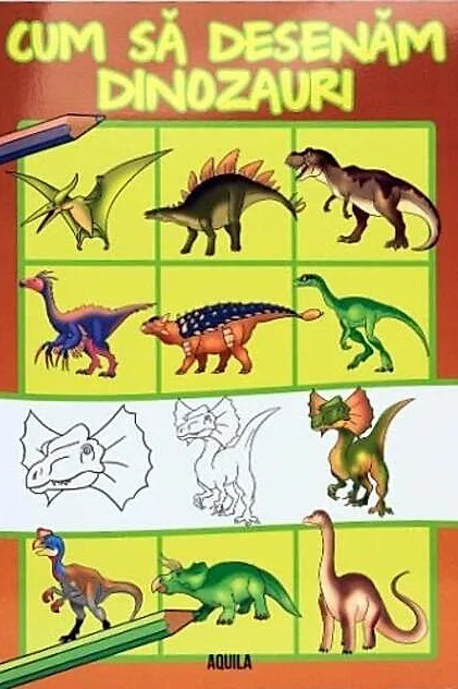 Cum să desenăm dinozauri