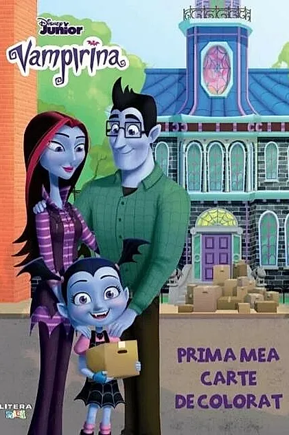 Disney Junior. Vampirina. Prima mea carte de colorat