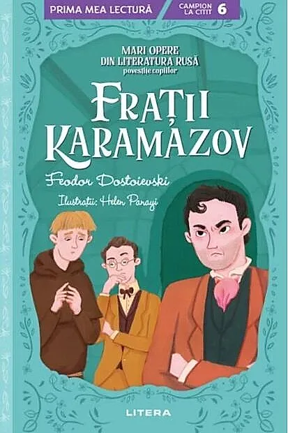 Mari opere din literatura rusă povestite copiilor: Frații Karamazov