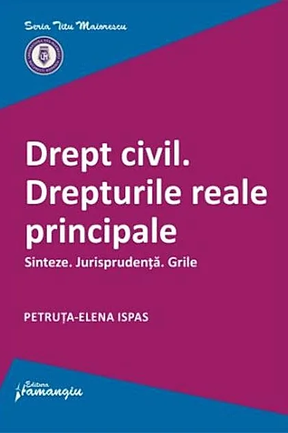 Drept civil. Drepturile reale principale