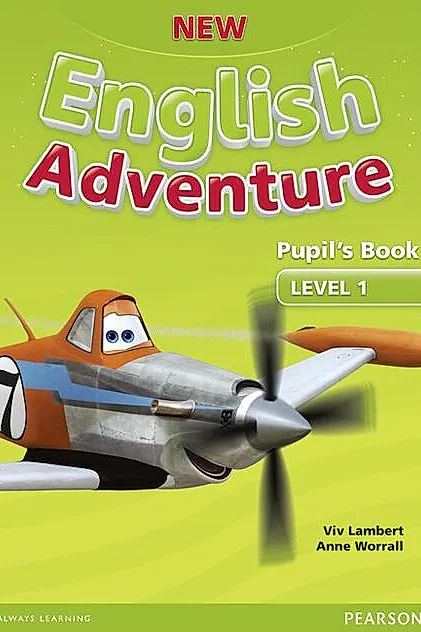 New English Adventure Level 1, Pupil's Book + DVD