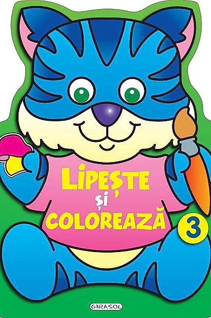 Lipește și colorează: 3