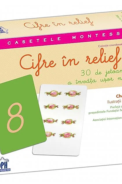 Cifre în relief: 30 de jetoane pentru a învăța ușor număratul