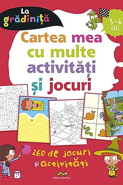 Cartea mea cu multe activități și jocuri