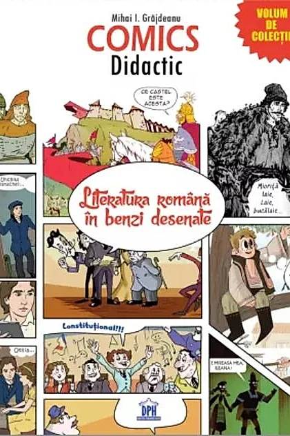 Comics Didactic - Literatura română în benzi desenate
