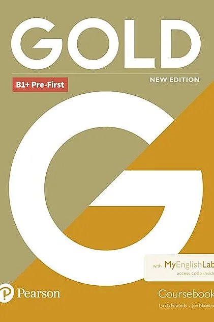 GOLD B1+ Pre-First 2018 Coursebook & My English Lab