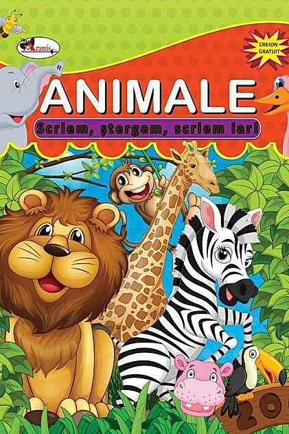 Scriem, ștergem, scriem iar! Animale (nou!)