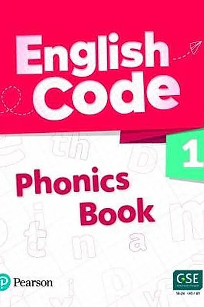 English Code 1. Phonics Book with Audio & Video QR Code