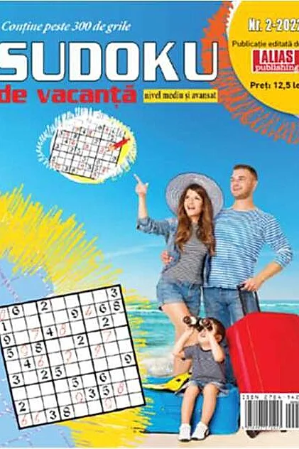 Sudoku de vacanță nr. 2/ 2022