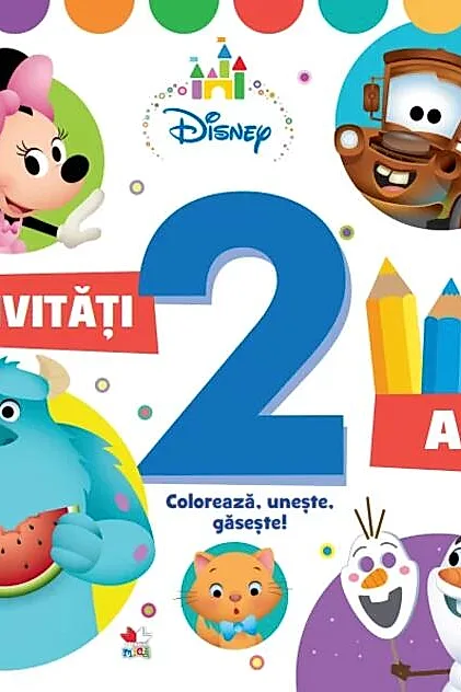 Colorează, unește, găsește!