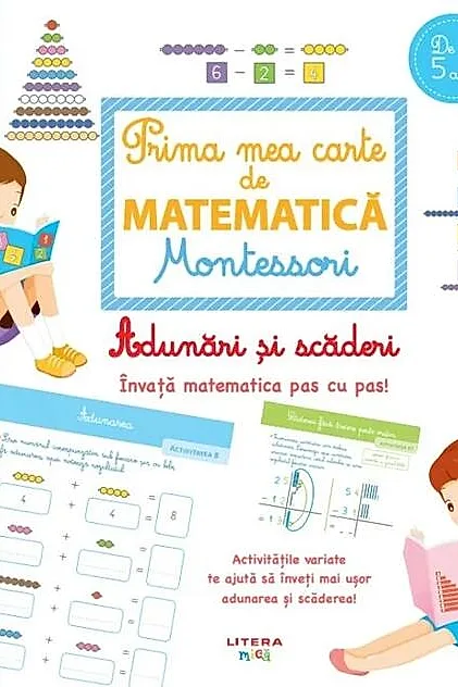 Prima mea carte de matematică Montessori