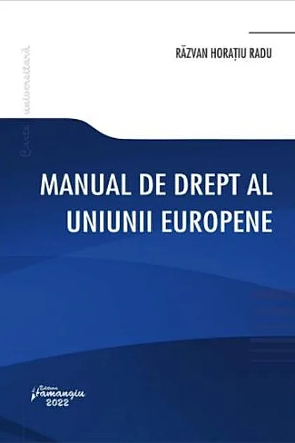 Manual de drept al Uniunii Europene