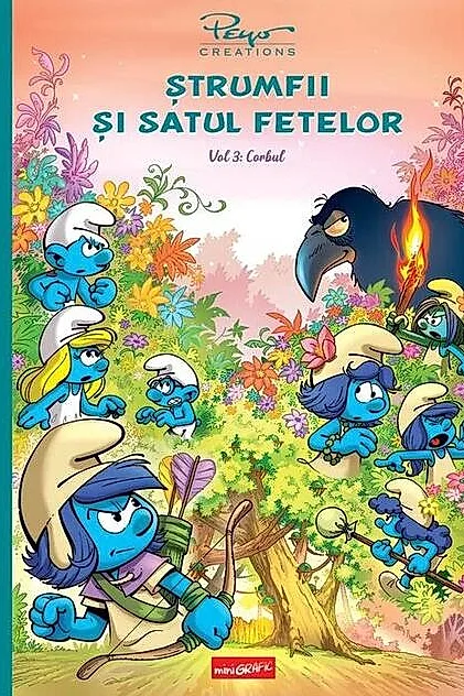 Corbul. Ștrumfii și satul fetelor (Vol. 3)