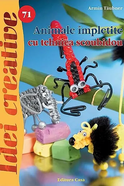 Animale împletite cu tehnica scoubidou. Idei creative 71
