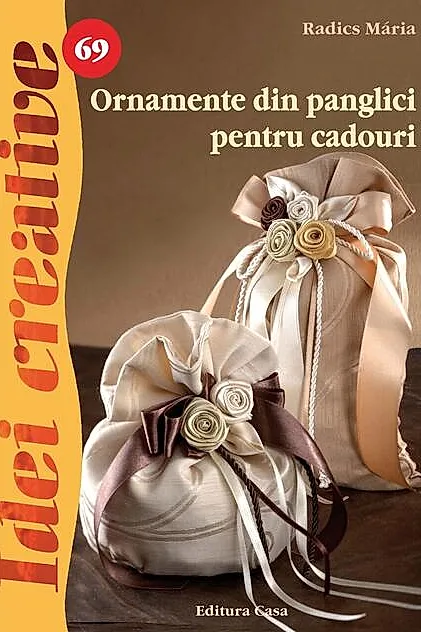 Idei creative 69 - Ornamente din panglici pentru cadouri