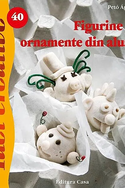 Figurine şi ornamente din aluat. Idei creative 40
