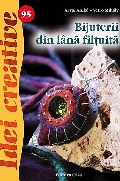 Bijuterii din lână filţuită. Idei creative 95