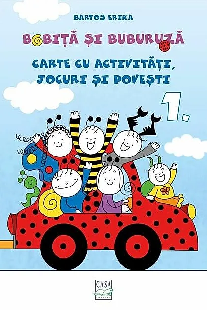 Bobiță și Buburuză - Carte cu activități, jocuri și povești nr. 1