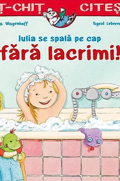 Iulia se spală pe cap fără lacrimi
