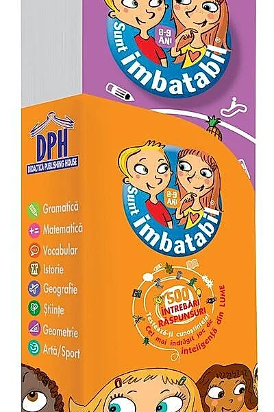Sunt imbatabil - Intrebari si raspunsuri - 8-9 Ani - Vol. I