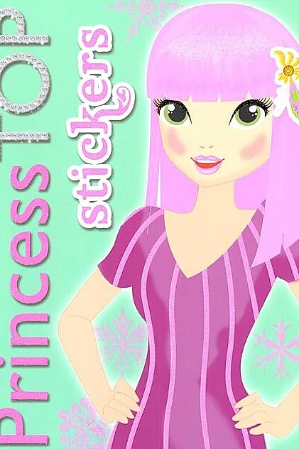 Princess Top. Stickers (verde)