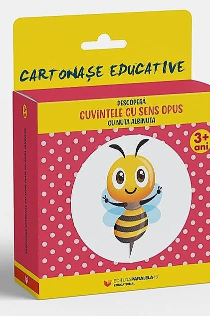 Descoperă cuvintele cu sens opus cu Nuța Albinuța