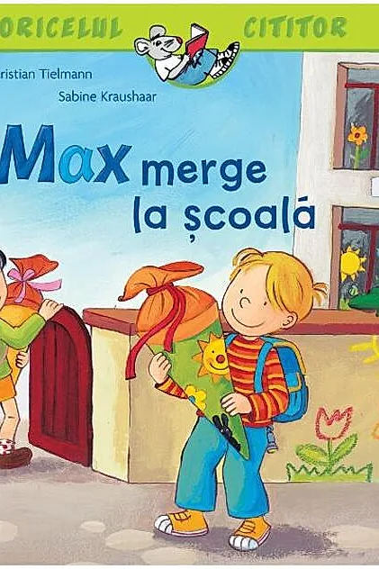 Max merge la școală