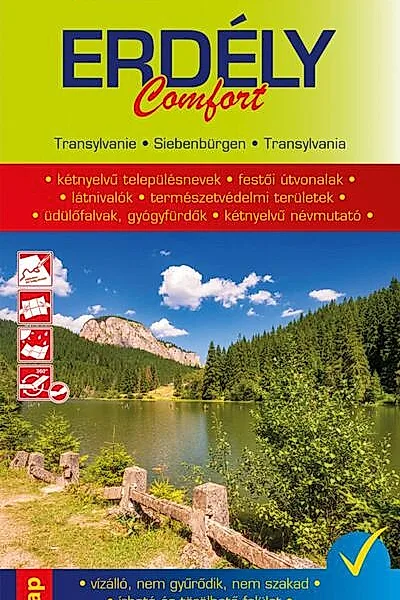 Hartă rutieră Transilvania Comfort
