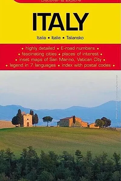 Hartă rutieră Italia