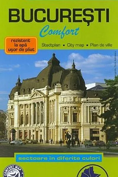 Hartă rutieră București Comfort
