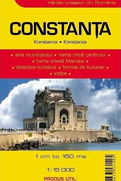 Hartă rutieră Constanța
