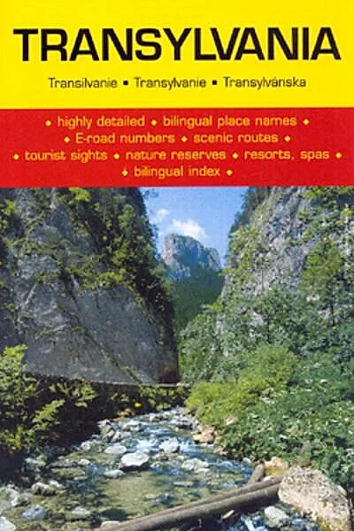 Hartă rutieră Transilvania