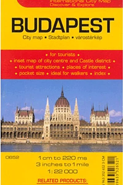 Hartă rutieră Budapesta