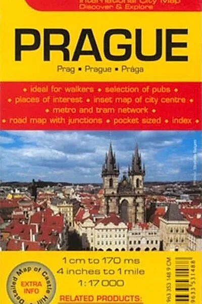 Hartă rutieră Praga