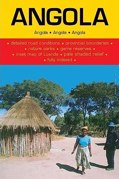 Hartă rutieră Angola