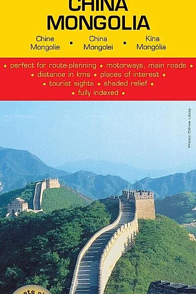 Hartă rutieră China, Mongolia