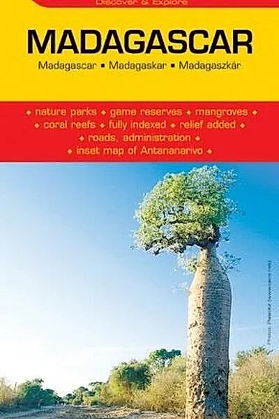 Hartă rutieră Madagascar