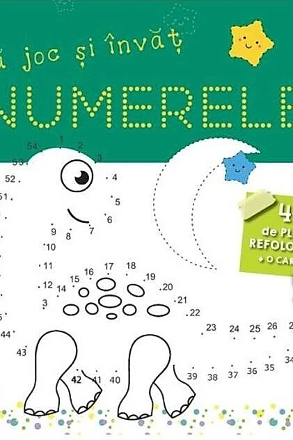 Mă joc și învăț numerele. 46 de planșe refolosibile + o cariocă